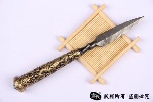 经典龙纹茶剑