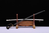 二战日本高级警司长剑-日本古董刀剑